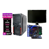 Pc Gamer Completo Fácil Intel I5 2ª 8gb  Ssd 128gb Gtx 750ti