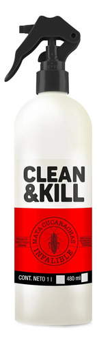 Mata Cucarachas Infalible Clean & Kill 480 Ml Pet Friendly