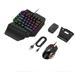 Adaptador Gamer Mix Pro Mouse Teclado Y Soporte Android Ios