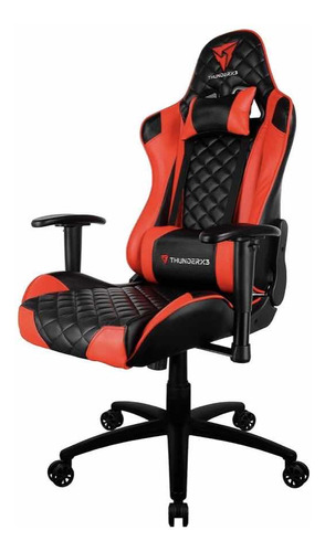 Cadeira Gamer Profissional Tgc12 Preta/vermelha Thunderx3