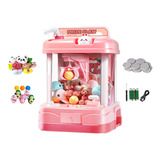 Máquina De Garra Para Niños, Juguete Electrónico, Rosa