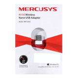 Adaptador Red Usb Nano Wifi Mercusys Mw150us