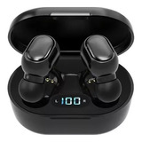 Auriculares Inalámbricos E6s Bluetooth In-ear Color Negro