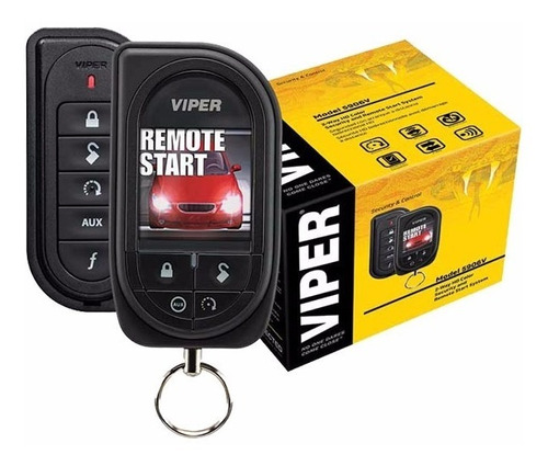 Alarma Viper Seguridad 5906v Pantalla Oled Hd Color 2 Vías