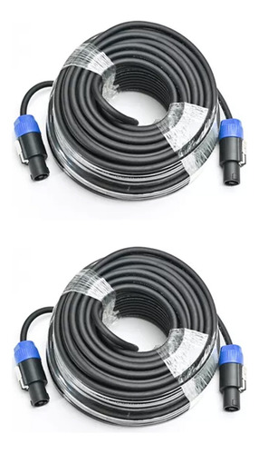 Bafle Cable Speakon / Speakon 30 Mts X 2 Unidades 
