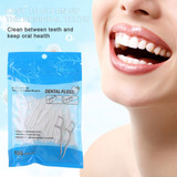 Hilo Dental Blanqueador Dental E, Para El Cuidado Bucal, 100