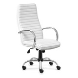 Silla De Escritorio Portantino Bastone 901 B901 Ergonómica  Blanca