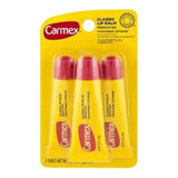 Pack De 3 Carmex Lip Balm Pomo 10g Cu Clasicos Usa Labial