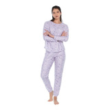 Pijama Termica Pantalón Manga Larga Mujer Tops&bottoms 27995