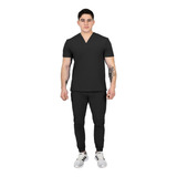 Pijama Medico Quirurgica Jogger Hombre Negro