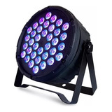 Venetian Luz Negra Mini Wash Uv 36 Leds Dmx 1w Iluminacion