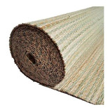 Rolo De Esteira De Palha Junco Decoração 100cm X 30mt + Cola