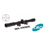 Luneta 4x20 Cbc Original Suporte 11mm Rossi Gamo Qgk Airsoft