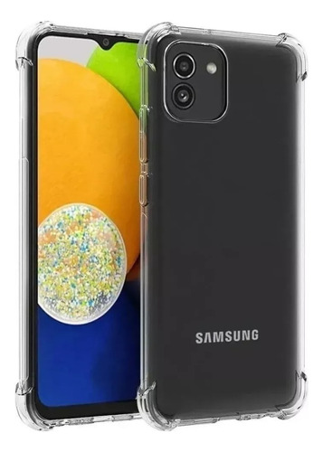 Funda Antigolpe Transparente Reforzada Para Samsung 