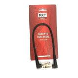 Cabo P10 Mono Dourado Para Pedal 25cm - Mxt