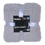 Frazada Sherpa Mashini 2 Plazas Taupe