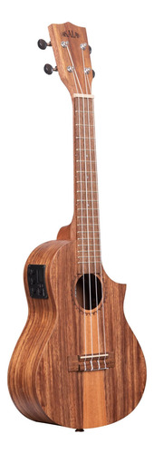 Kala Teak Tri-top Concert - Ukelele Acstico-elctrico - Natur