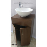 Ovalin Lavabo Bowl Incluye Gabinete Mueble  Baño Mezcladora