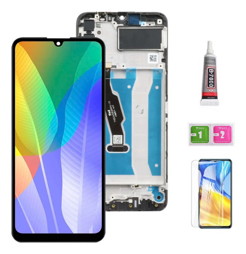 Pantalla Lcd+marco Para Huawei Y6p 2020 Honor 9a