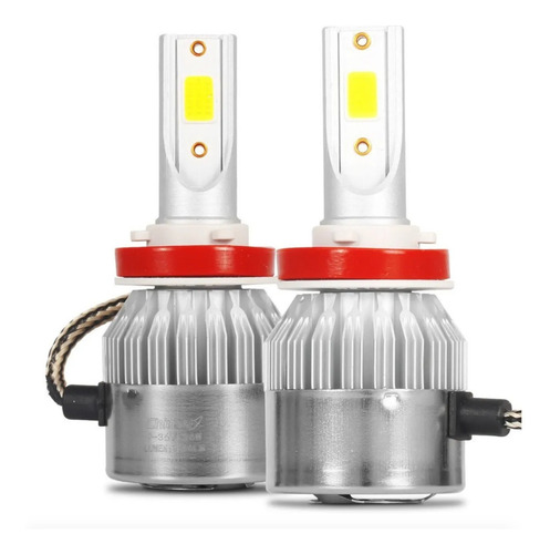 Kit Lâmpada Super Led Prisma 2017/2020 H27 Farol Milha