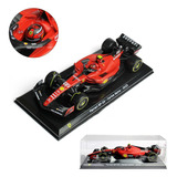 Bburago 1:24 2023 F1 Ferrari Sf23 #55 Auto De Carreras De Ca