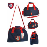 Bolso San Lorenzo Ideal Gimnasio Club Natacion + Oficiales