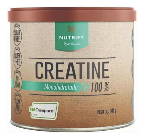 Nutrify Creatine 100% Creapure Monohidratada - 300g