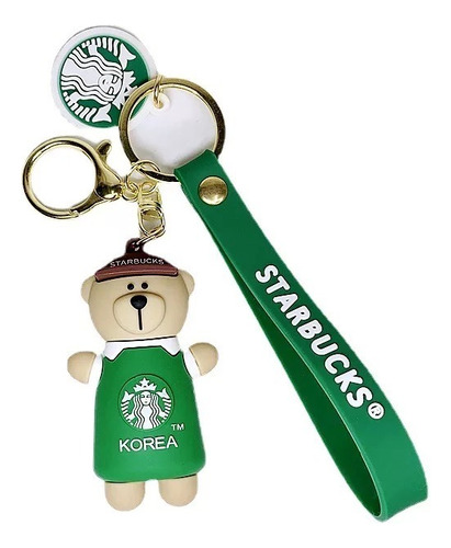 Llavero Starbucks Vaso Oso 3d Calidad Premium