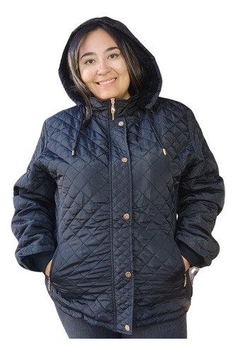 Campera Mujer Impermeable Talle Grande Especial Importada