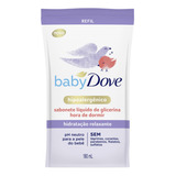 Sabonete Líquido De Glicerina Hidratação Relaxante Dove Baby Hora De Dormir Sachê 180ml Refil