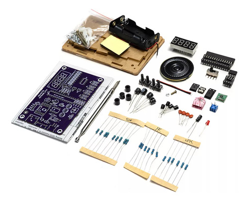 Kit De Montagem Da Placa De Circuito De Rádio Diy El Fm Cont