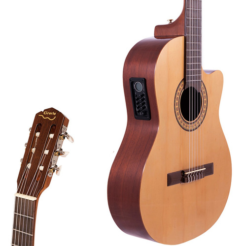 Guitarra Electro Criolla Gracia G10 Eq 7545 + Afinador