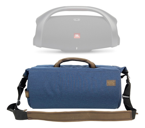 Bolsa Bag Para Caixa De Som Boombox 1 E 2 - Azul