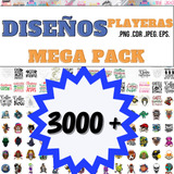 Vectores/diseños Para Playeras 3000+