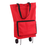 Carrito De Compras Plegable Con Ruedas Bolsa Reutilizable Vi