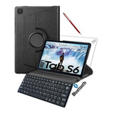 Capa Para Galaxy Tab S6 Lite P615 + Teclado + Película