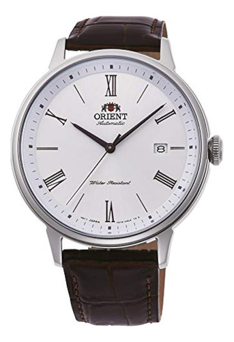 Reloj Hombre Orient Classic Quartz Esfera De Plata Ra-ac0j06