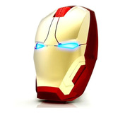 Mouse Sem Fio Homem De Ferro Iron Man Wireless Marvel