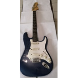 Guitarra Squier Strat By Fender Afinity Serie Azul Con Funda