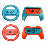 Volantes Y Joy-con Grip Control Para Nintendo Switch 4pcs
