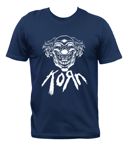 Remera Korn Clow Payaso Nu Metal Algodón Premium