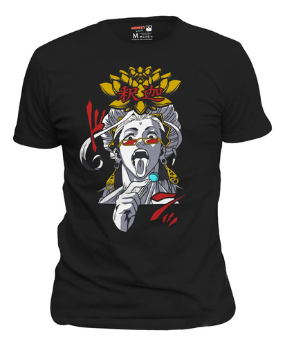 Playera Record Of Ragnarok Anime Fan Buddha #0041va