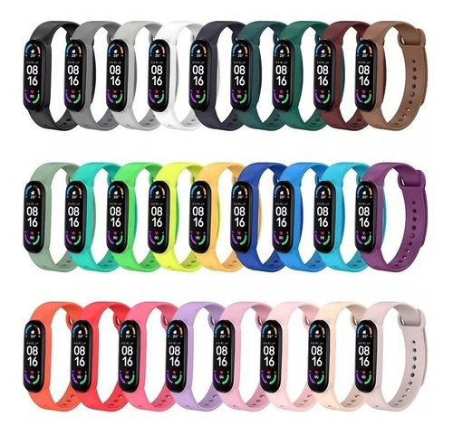 Pack X 4 Correa Pulsera Xiaomi Band 5 M5 Smart Band 5 Malla