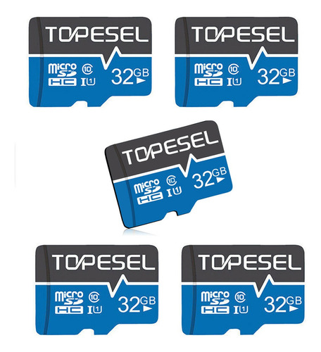 Tarjeta De Memoria Topesel De 32 Gb, 5 Piezas