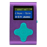 Reproductor De Mp3 Eclipse Fit Clip 4gb - Morado/verde Azula