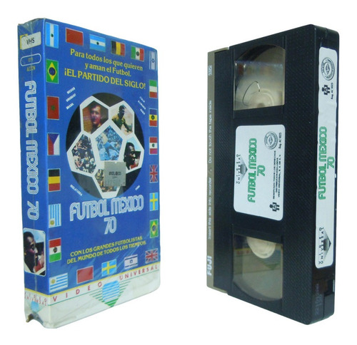 Futbol México 70 Vhs El Partido Del Siglo Documental Vintage