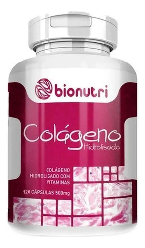 Colágeno Tipo 2 (dos) Bionutri 120 Capsulas 500mg Importado