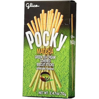 Dulces Japoneses Glico Galleta Dulce Té Verde 70g Pocky | MercadoLibre