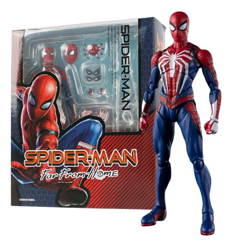 Action Figure Homem Aranha Articulado - Spiderman Game Ps4