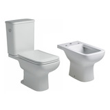 Combo Ferrum Trento Inodoro, Deposito Dual Y Bidet 3a